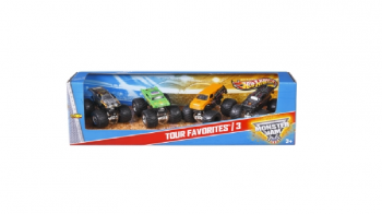 HotWheels Monster Jam Tour Favorites