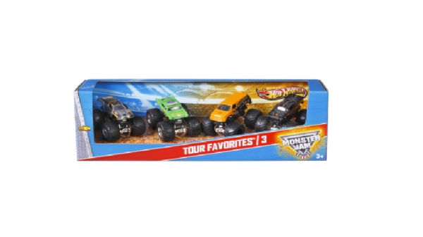 HotWheels Monster Jam Tour Favorites